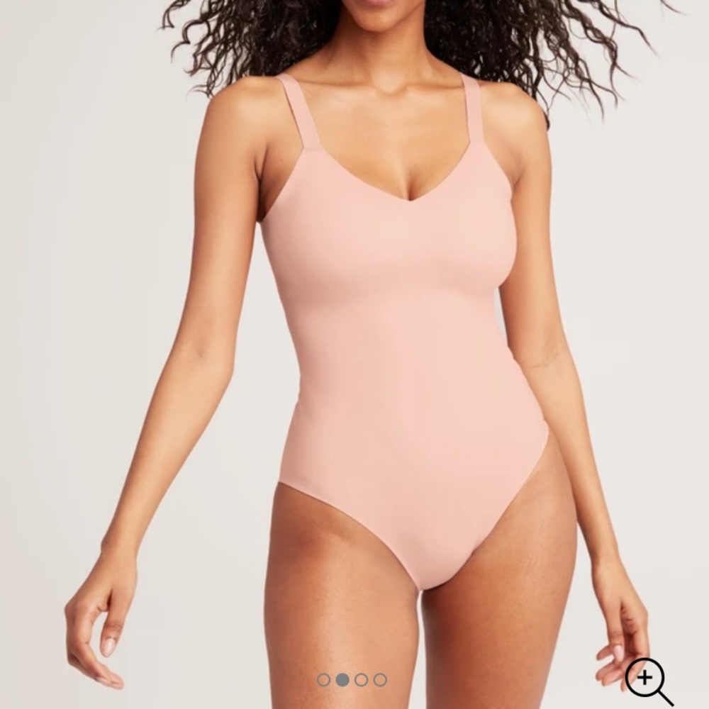Knix LuxeLift Every Day Bodysuit in Beige, SzS+